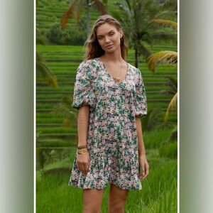 NEW WITH TAGS
Johnny Was REBEKAH POPLIN MINI DRESS